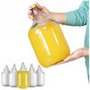 6x DAMA 5L WITH A CAP, CARAFE, BALLOON FOR WINE, HOMEMADE LIQUEURS, ALCOHOL
