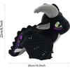 Wings of Fire Toys Dragon Plush Toy Soft Stuffed Animal Cool Black Dragon Decor Merch Special Gift for Kids Boys Girls Age