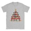 Loudest Nutcracker Group Matching Family Holiday Funny Nutcracker Christmas Tree Pure Cotton T Shirt For Men T Shirts Tees Tops
