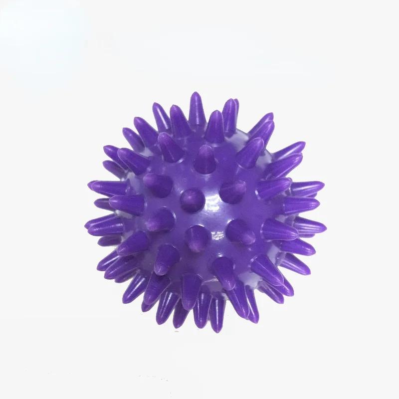 Durable Spiky Massage Ball Trigger Point Sport Fitness Hand Foot Pain Relief Plantar Fasciitis Reliever Hedgehog 6cm Balls