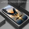 Sunrise Angel Wing Glass Phone Case Suitable for Samsung Galaxy S26 S25 S24 S23 S22 S20 FE/Ultra/Plus Shock and Dust Resistant