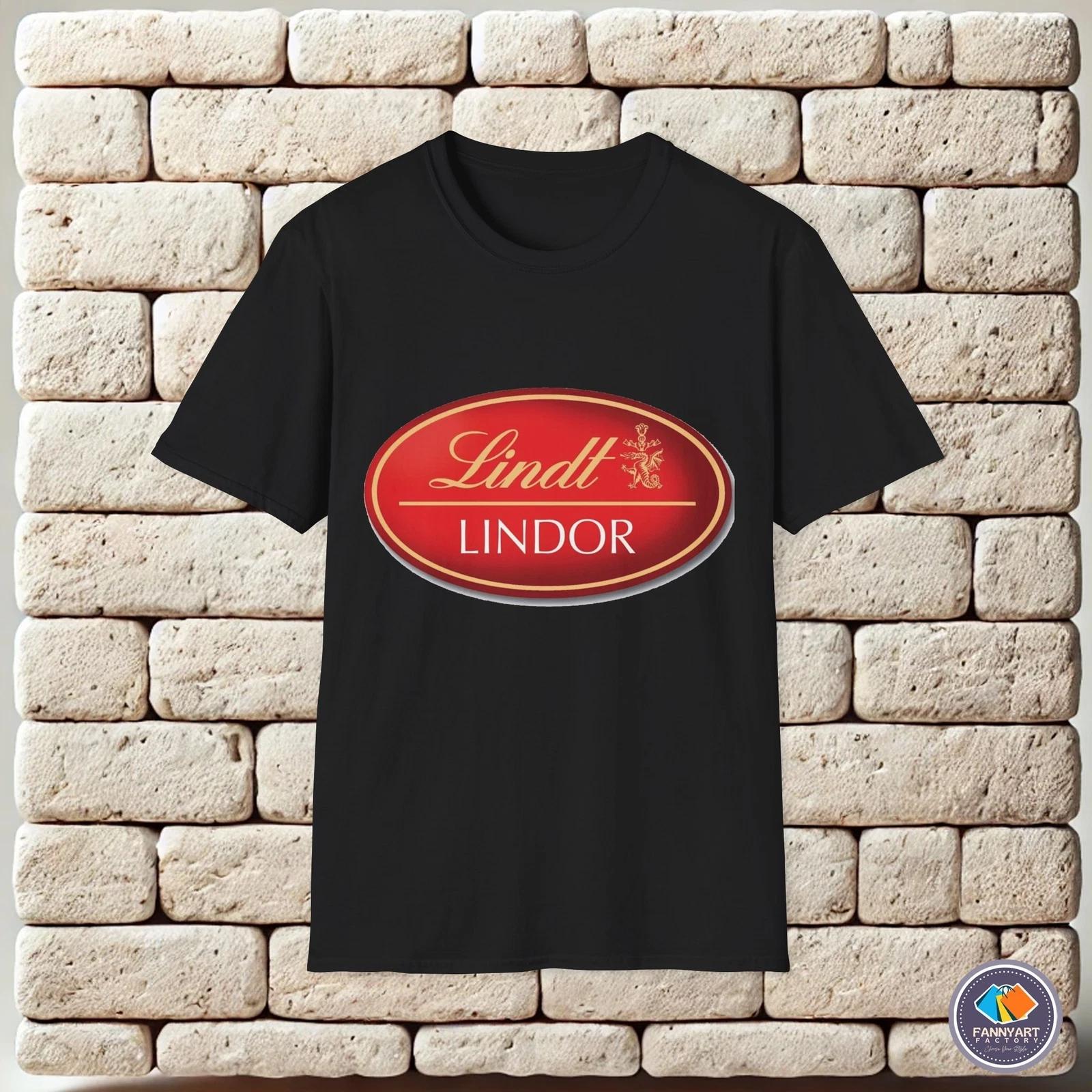 Унисекс футболка с логотипом Lindt Lindor M