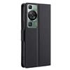 Shockproof Phone Case for Huawei P60/P60 Pro PU Leather Anti-Drop Flip Cover with Card Slot Stand