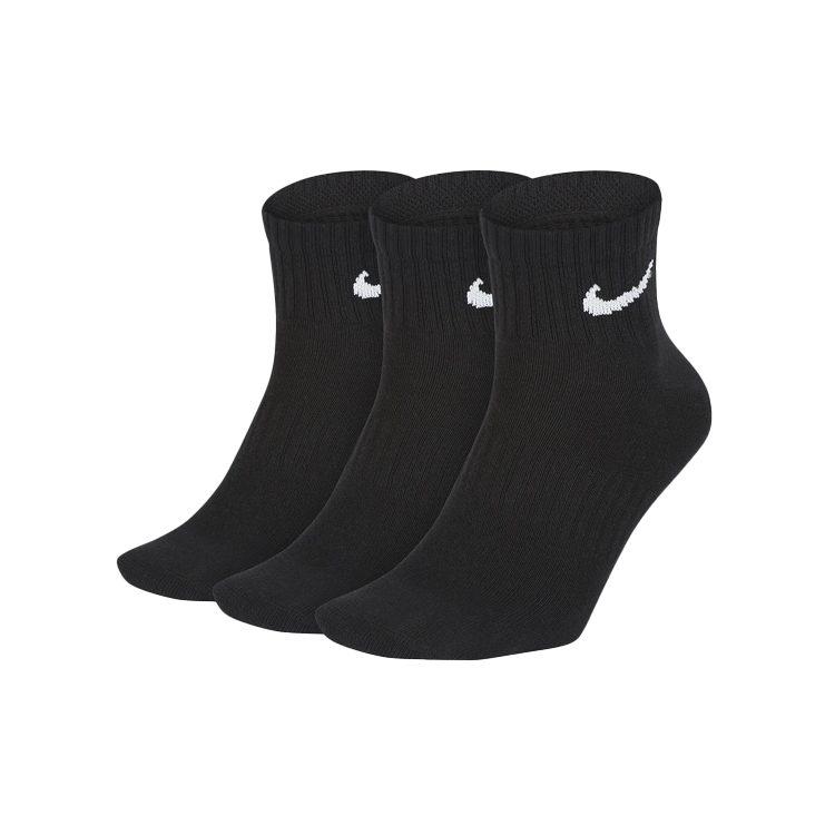 Nike Ankle Socks Unisex Combo Set Black SX7667-010