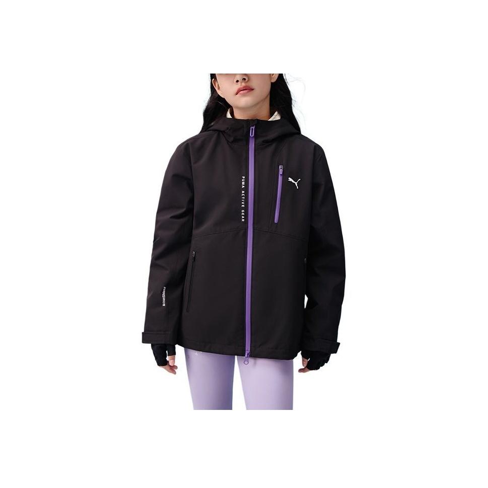 Puma Windproof Waterproof Two-In-One Hooded Hiking Jacket Kids jackets 950554-04