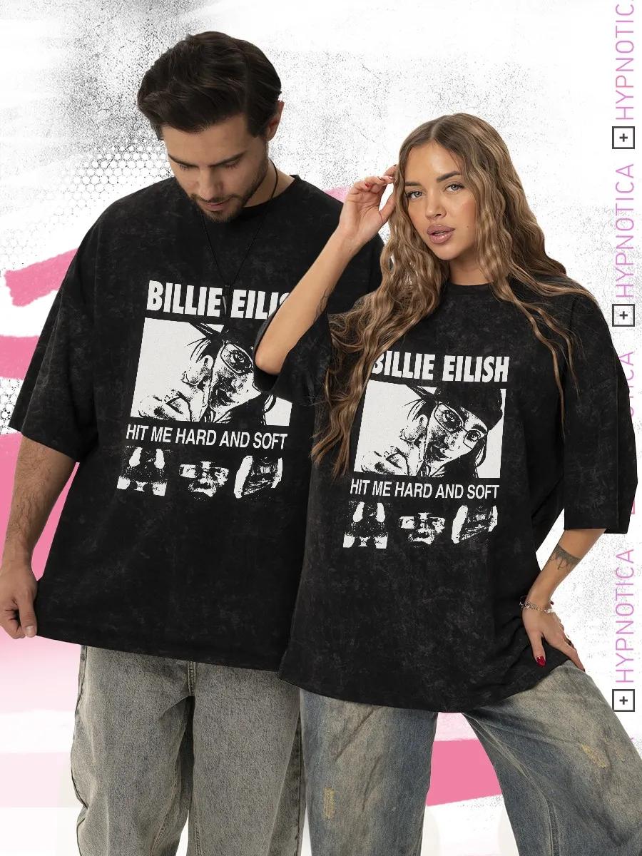 Black motorcycle print T‑shirt M