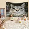 Popular Fashion Cool Touhou Project Tapestry Home Decor Wall Hanging Living Room Bedroom Aesthetic Decoration Multiple Sizes