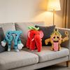 Nouvelle Peluche Éléphant Fraise Amusante et Originale, Poupée Personnage de Dessin Animé, Décoration de Chambre, Cadeau Surprise Parfait pour les Enfants