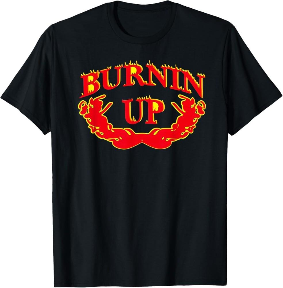 Винтажная футболка Burnin Up Flames XL