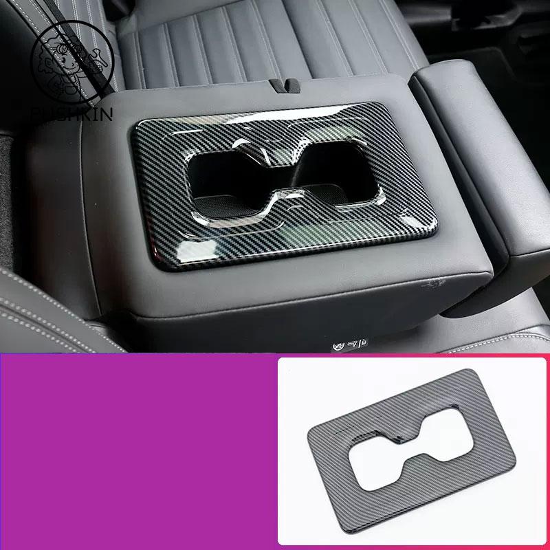 For Mitsubishi Outlander 2023 2024 2025 LHD RHD Carbon fiber color Interior Decoration Cover Stickers ABS Accessories
