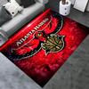 Atlanta Hawks Carpet Rug for Living Room Bedroom Home Sofa Decoration,Kids Play Non-slip Floor Mat