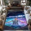 Juventus Personalized Name Area Rug Perfect for Dining Room Playrooms Kitchen Balcony Antislip Carpet Decorate Offices Wedding Party Gift