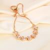Seiko diamond-set small fan bracelet ins cold wind personalized telescopic adjustment jewelry hair
