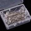 100 Diamante Crystal Pins For DIY Wedding Buttonholes Bouquet Florist Craft 6mm
