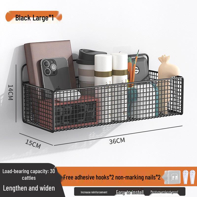 

Бесследная настенная полка для хранения для спальни, ванной комнаты и кухни – Легко устанавливаемые подвесные полки