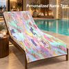 Sailor Moon Custom Name Beach Towel Large Soft Towel for Indoor Bathroom Outdoor Beach