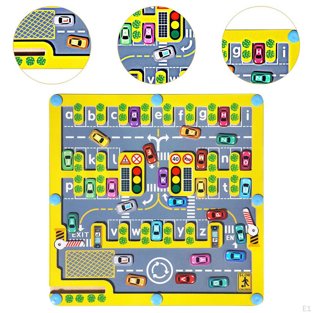 Magnetic Alphabet Maze Abc Learning Toy for 2 3 4 5 Years Old Kids Preschool