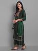 Women Designer Kurta Pant Dupatta Set Indian Party Wear Top Tunic Salwar Suit Kurti Dress