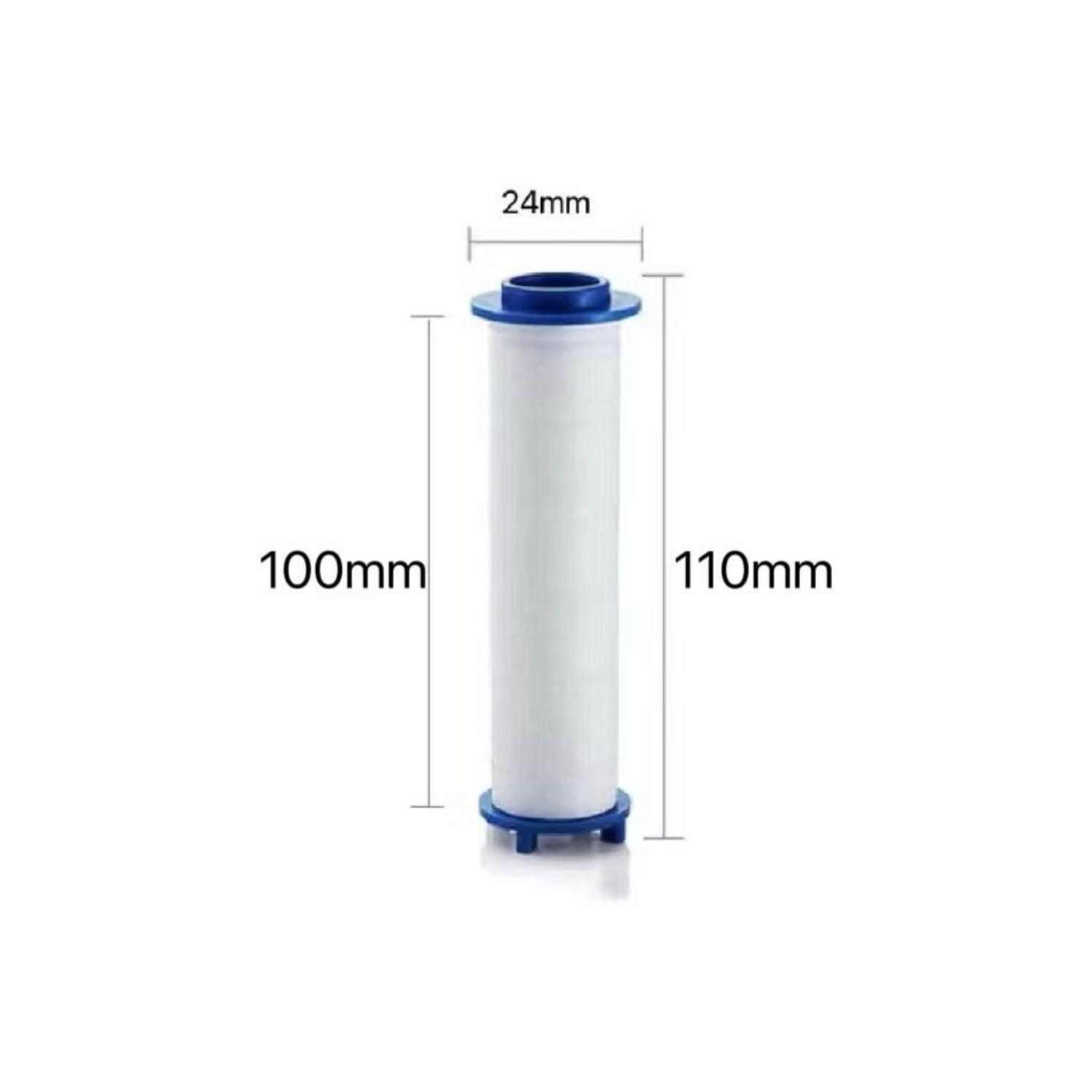 

10 Pcs Ion Drops Shower Head Filters, Showerhead Filters, PP Cotton Replacement Cartridge, Suitable for Various Specifications of Shower Heads 110mm