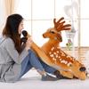 30-85cm Carino Giocattoli Cervo Sika Peluche Simulazione Giocattoli Animali Peluche Cervo Compagno di Giochi per Bambini Regalo di Compleanno per Bambini Decorazione per la Casa