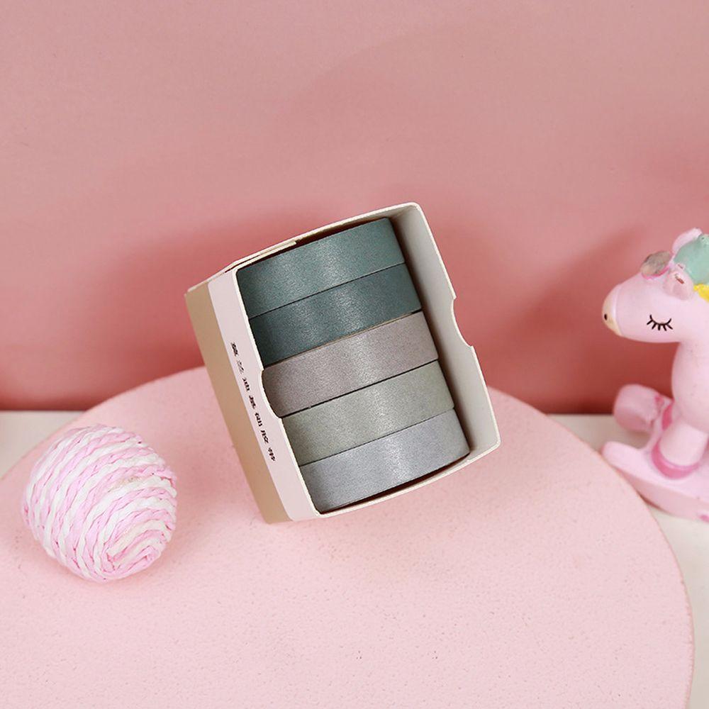 Office Supply Students Stationery Decorative Tape Scrapbooking Adhesive Tape Tape Set Masking Tape