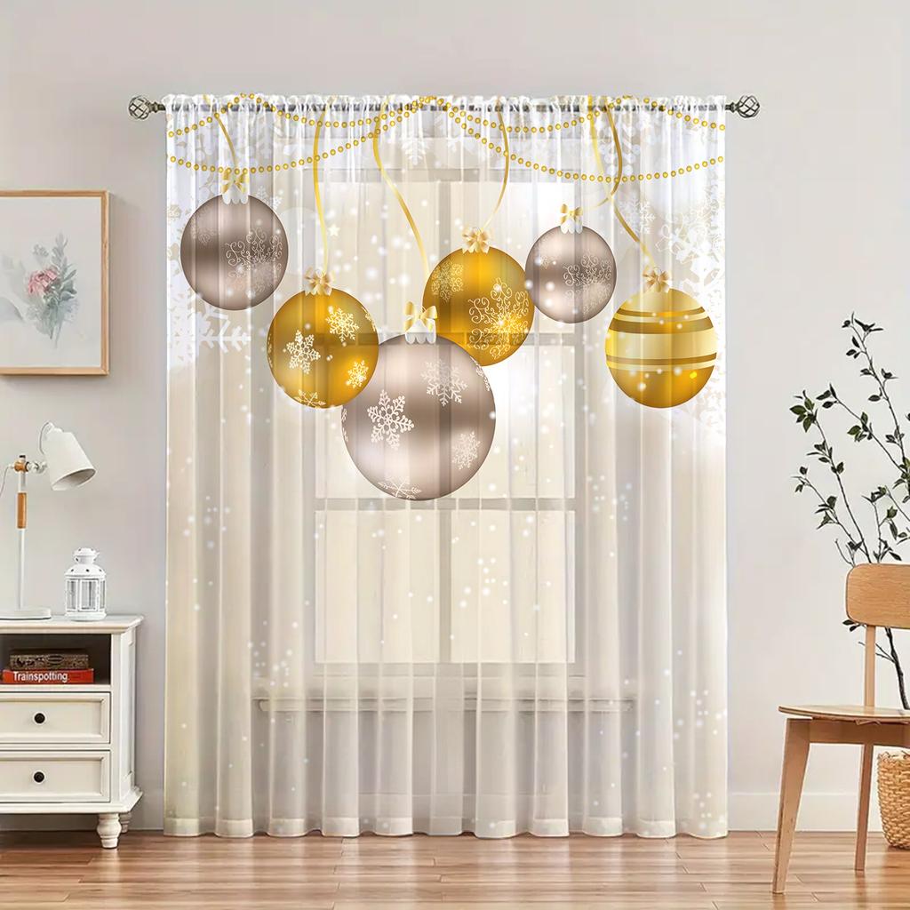 1pc Beautiful Blue Peacock Cartoon Sheer Curtain Suitable for Living Room, Bedroom, Dining Room, Hallway, Office, Gym, Kitchen