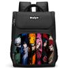 NARUTO Anime Kids Backpack Large Capacity Multi Compartment Wear Resistant School Daily Backpack for Boys Girls 6-10 Years Old