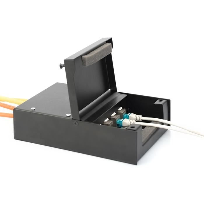 Armoire Et Boîtier D'équipement De Réseau - DIGITUS - DN-93708 - Acier - IP20 - Noir