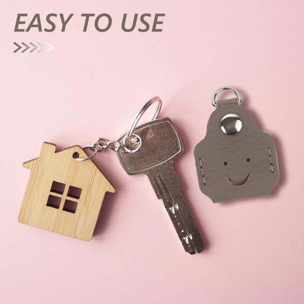 LIFKOME Key Head Cover, Convenient Key Cover, Cute Car Key Case, Key Identifier Cap,