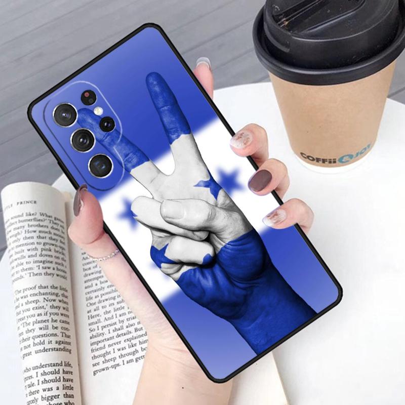 Honduras Flagge Handyhülle Cover Für Samsung Galaxy S24 S25 Ultra S21 S22 Ultra S10E Note 10 Plus Note 20 FE S23