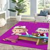 Masha Bear Floor Rug Office Rug Suitable for Balcony Playrooms Dormitory Kitchen Anti-slip Rug Decorate Offices Birthday/Christmas Gift
