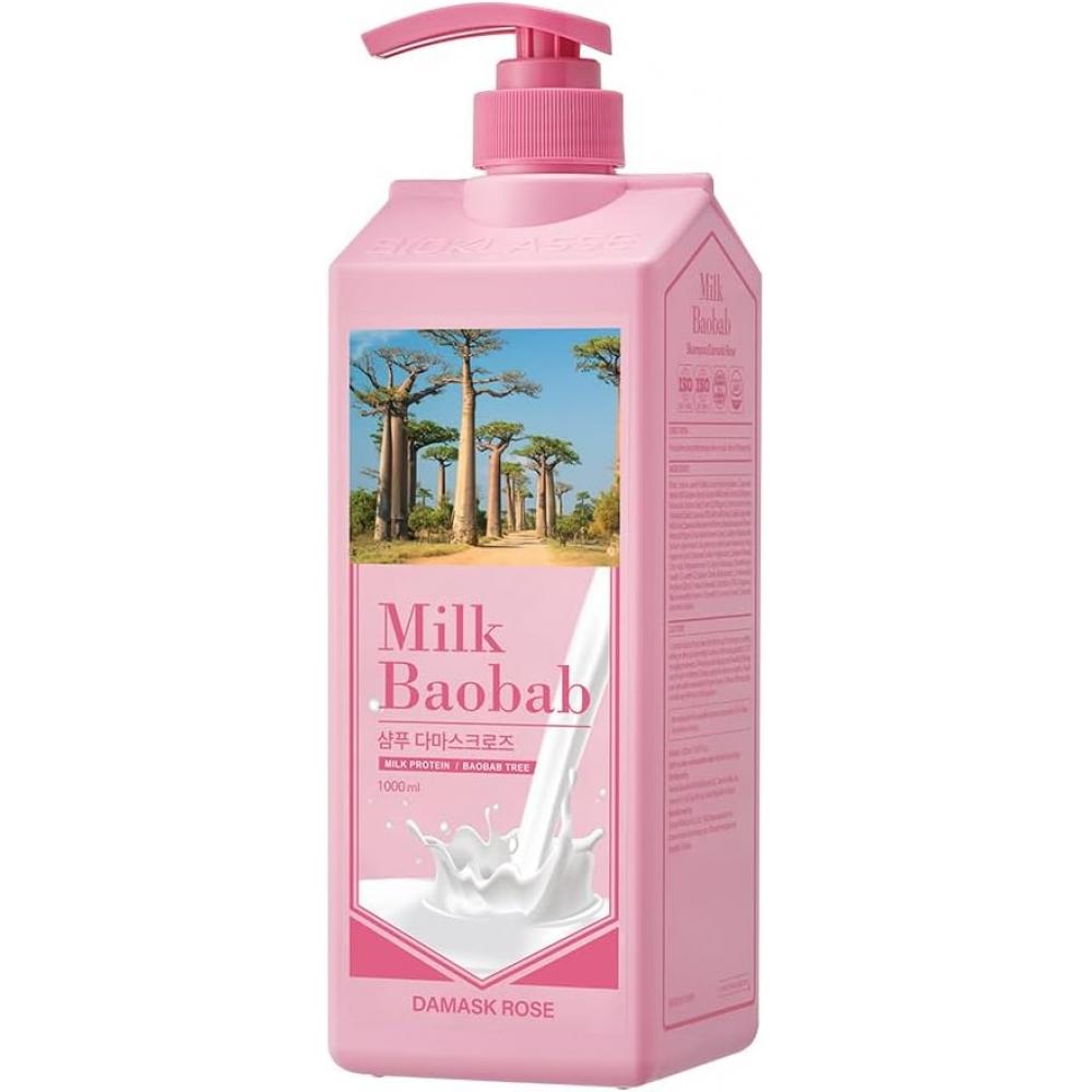 Milk Baobab [official] Shampoo  Damask Rose  1000ml  1000ml Damask Rose
