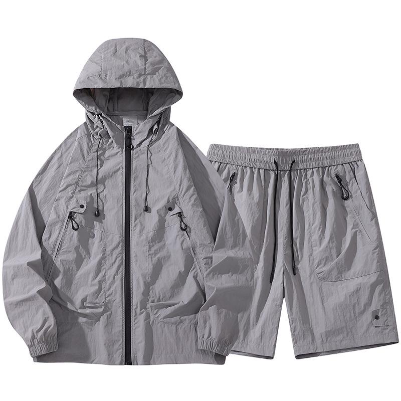 UPF 50+ Hooded Sun Protection Jacket for Couples - Breathable Summer Outdoor Fishing Wear