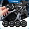 4ks 56mm Krytka středu kola pro auto nálepka Odznak Pro Mazda 6 3 CX5 5 2 323 CX7 Demio Atenza Axela MX30 CX30 CX3 Příslušenství