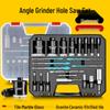 Angle Grinder Tile & Stone Hole Saw Set for Dry Cutting & Drilling