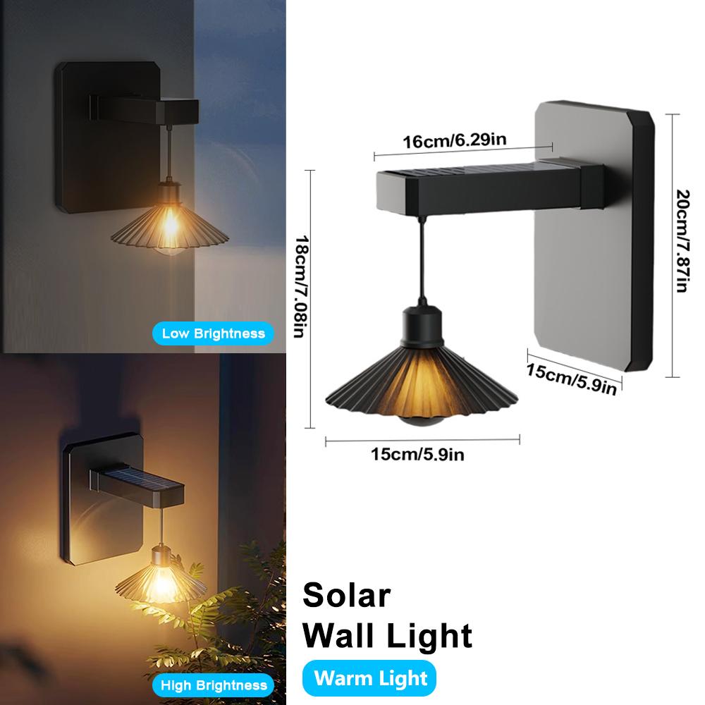 

Светодиодный солнечный фонарь-столб уличный винтажный солнечный фонарь для дорожки ландшафтный водонепроницаемый для подъездной дорожки патио сада газона двора забора декор