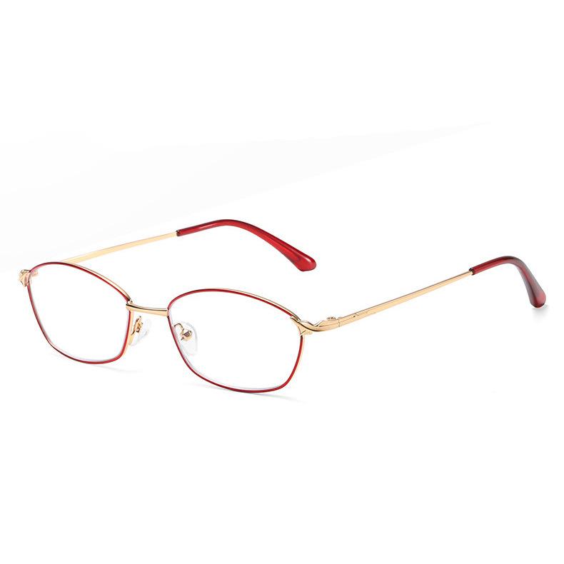 

Anti-blue fashion reading glasses women s high definition ultra-light young elegant elderly aging old glasses 200 degrees 100 reference for 45-49 years old [100 degrees] красный