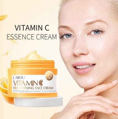 25g Crema Antirughe Crema Essenza Vitamina C Cura del Viso Idratante Rimuove Macchie Rassoda la Pelle Sbiancante Crema Idratante Crema per la Cura della Pelle