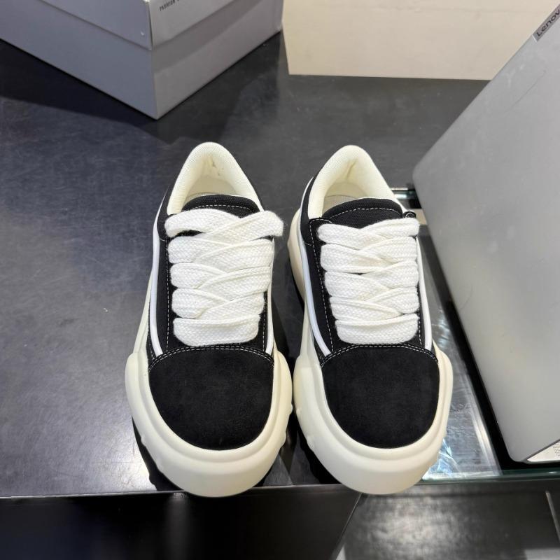 New Fashion Color Matching Outdoor Jogging Shoes Casual Sports Round Head Flat Bottom Women