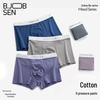 B.JOBSEN Men's Modal Breathable Boxer Briefs 2-Pack