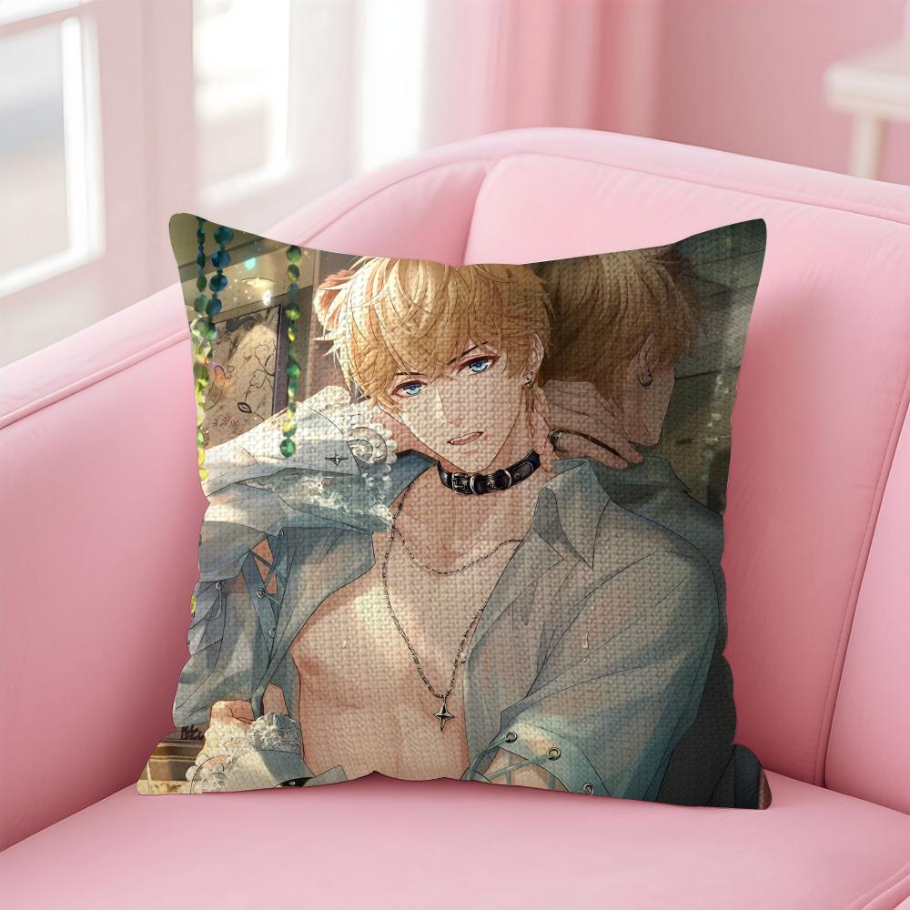 

Mr Love Queens Choic Kiro Cushion Cover Natural Linen Pillow Case DoubleSided Print Decorative Sofa Pillowcase Home Decor Gift 30x30cm