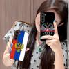 Russia Flag Silicone Mobile Phone Case for Samsung Galaxy S26 S25 S24 S23 S22 S21 Plus FE Ultra Colorful Cover