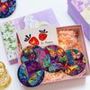 8PCS Diamond Painting Coasters Kits Dragon Acrylic Diamond Painting Art Coaster Kit Special Shape with Holder Butterfly Red Rose