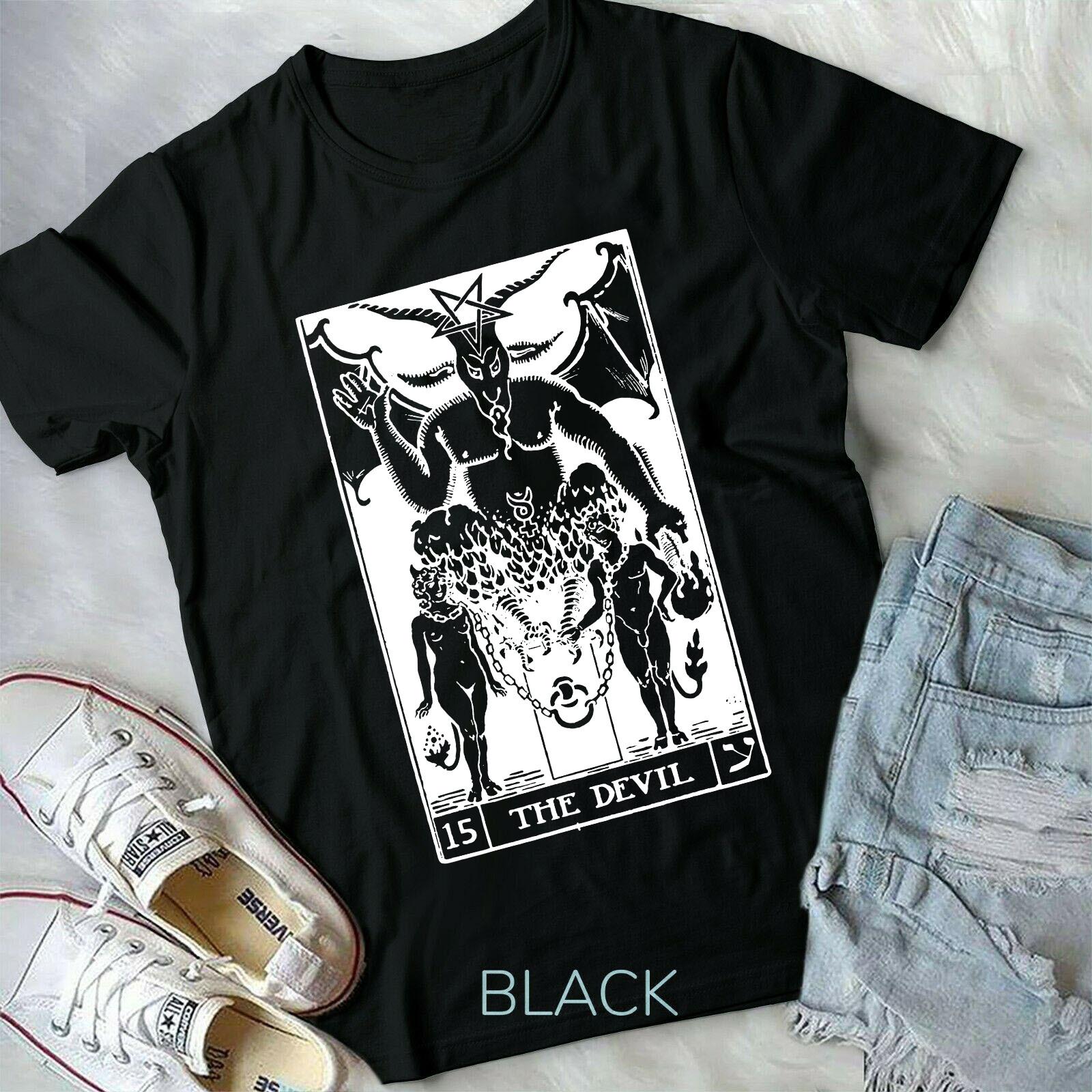 

DEVIL TAROT Unisex T-Shirt Mens Womens Tees Top,Ryo Asuka,Akira Fudo,Manga,Japanese New T-Shirt Mens Womens Tees Top L
