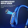 Ventilador de cuello colgante con pantalla Digital, Ventilador de potencia sin aspas, Mini Enfriador de aire portátil, ventiladores eléctricos recargables por USB