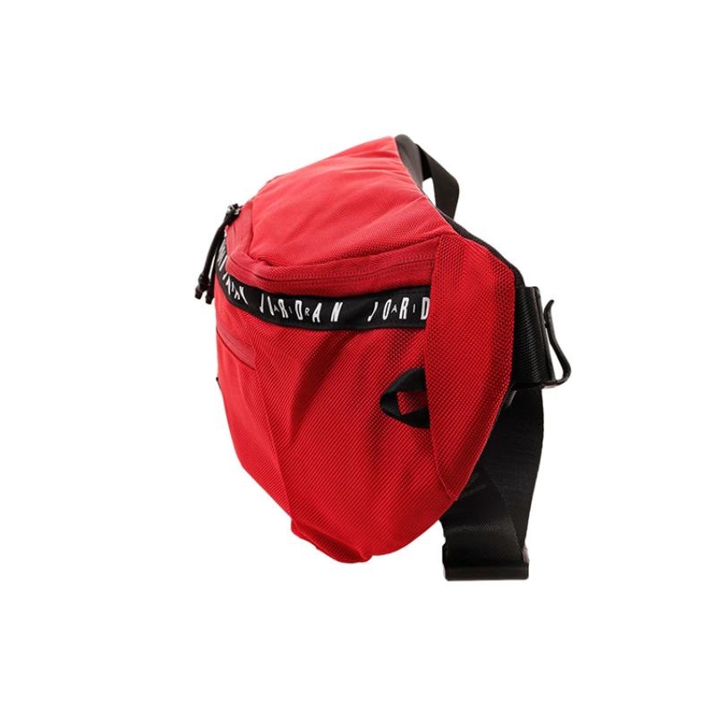 Jordan Polyester One Shoulder Crossbody Bag, Sling Bag, Fanny Pack Regular Unisex Red Jordan 9A0245-R78