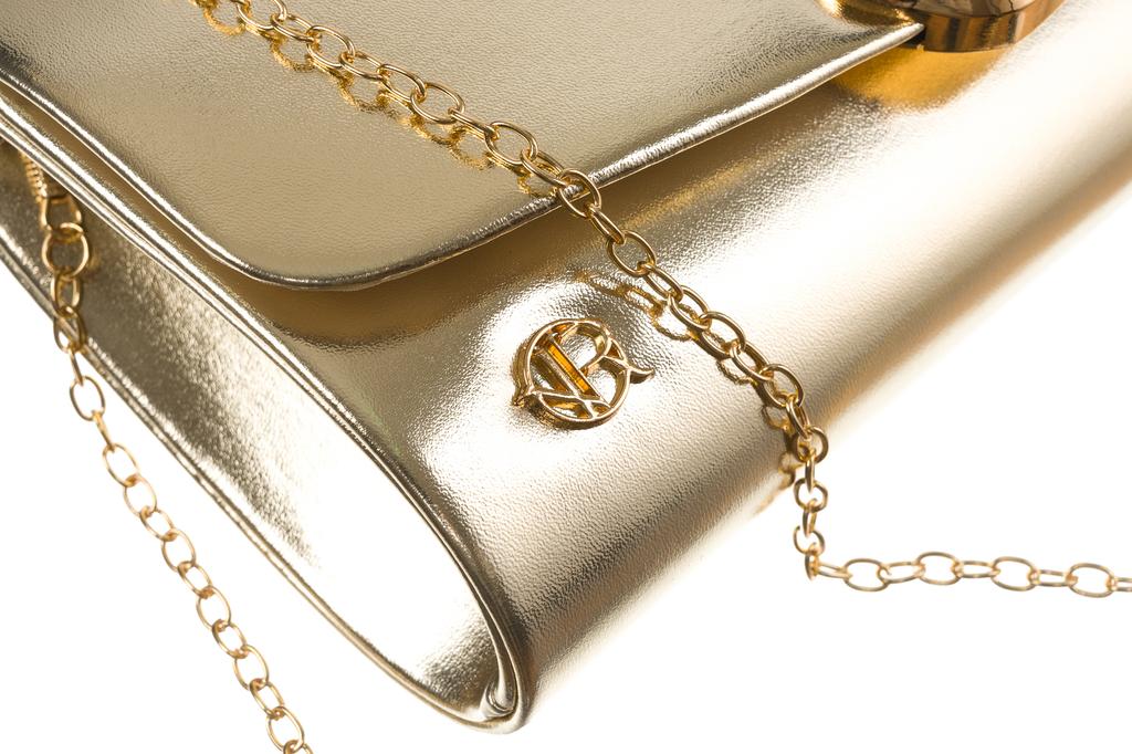 Clutch Bag R-XS022-4252 Light Gold