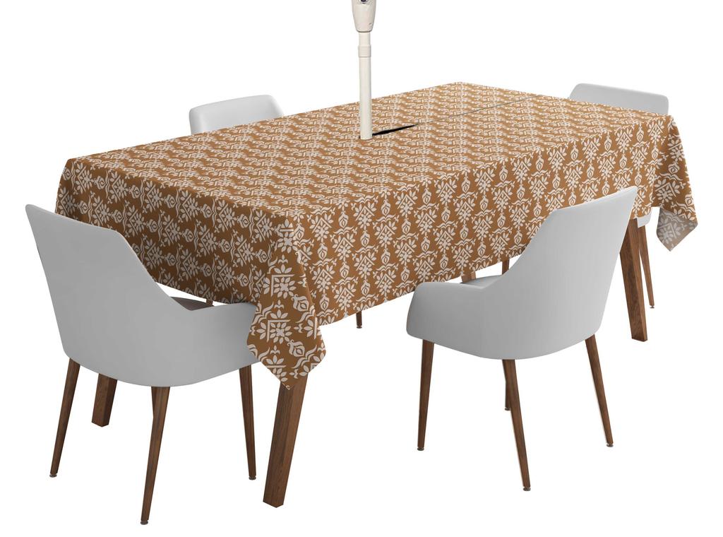 Vargottam Indoor Outdoor  Tablecloth  58x102 Inch  Rectangle  Tablecloth Waterproof Patio  Table  Cloths- Spring Summer