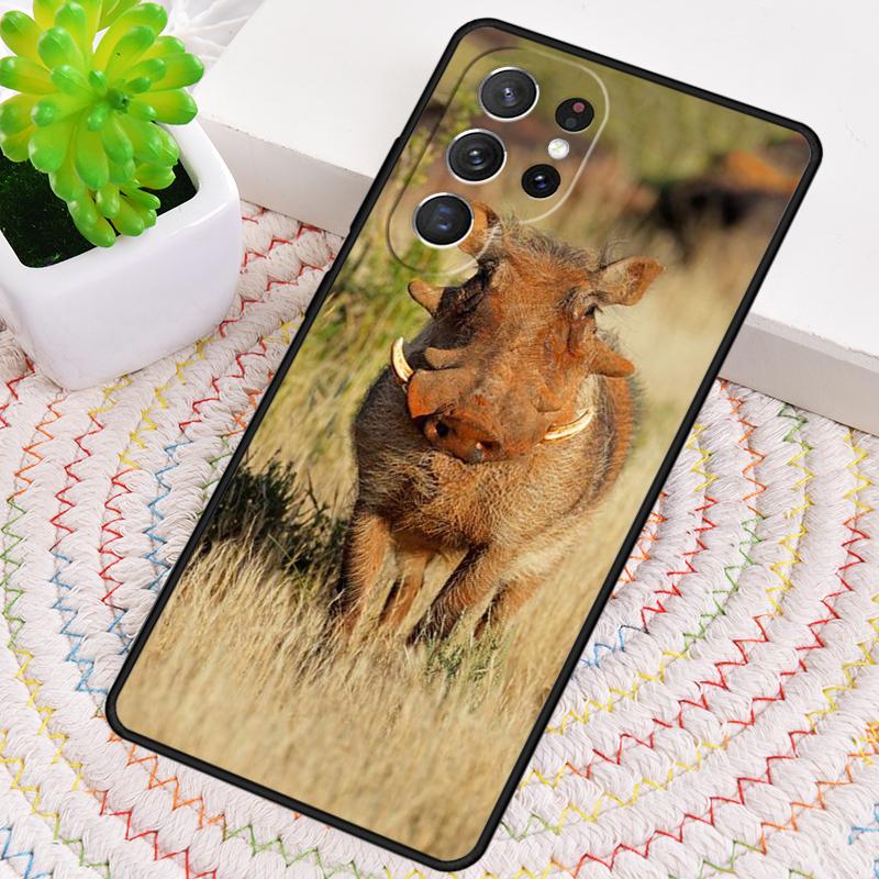 Animal Wild Boar Phone Case for Samsung Galaxy Note 10 Pro S26 Ultra S23 S24 FE S25 S21 S22 PLUS Shockproof Cove