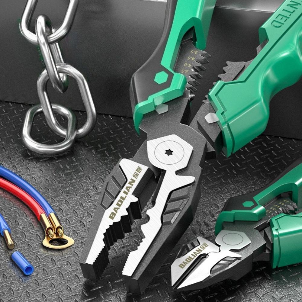 Multifunktionale Diagonalzange, Spitzzange, Universal-Drahtschneider, professionelles Elektriker-Hardware-Werkzeug, Drahtzange